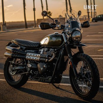 带 GPS 的 Triumph Street 系列挡风玻璃