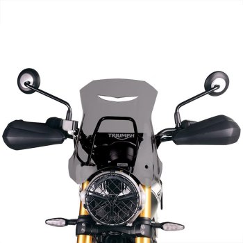 具有GPS支持的Triumph 1200 XC-XE挡风玻璃
