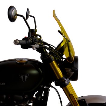 带 GPS 支持的挡风玻璃，适用于 Triumph Street Scrambler 900（2026 年及以后车型）