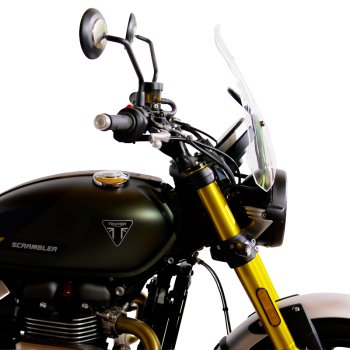带 GPS 支持的挡风玻璃，适用于 Triumph Street Scrambler 900（2026 年及以后车型）