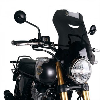 XL 挡风玻璃，带 GPS Mount Royal Enfield Bear 650