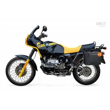 两个 Khali TPU 侧袋 35L - 45L + 一对带 R80-R100GS 框架的铝板