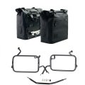 两个 TPU 35L - 45L 的 Khali 侧袋 + 一对铝板 + Atlas 铝合金马鞍架 BMW F450GS