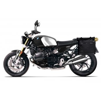 两个 TPU 35L - 45L Khali 侧包 + 一对铝板 + 铝包框架 BMW R12 NineT