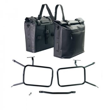 两个 Khali 侧袋，采用 TPU 35L - 45L 材质，带九个框架