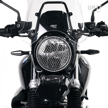 前大灯保护格栅灰色