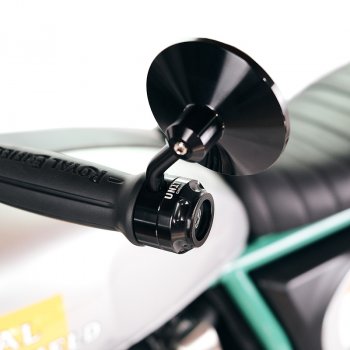 皇家恩菲尔德后视镜套件（带 2 个端盖）