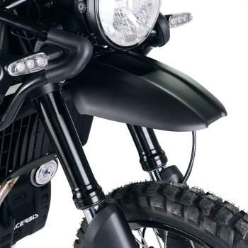 带黑色不锈钢消声器的套件 Royal Enfield Himalayan 450（2024 年起）