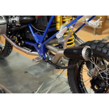 完整的排气套件HP2和Megamoto不锈钢