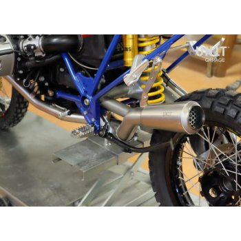 完整的排气套件HP2和Megamoto不锈钢