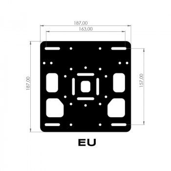 Royal Enfield Bear 650 高牌照架套件