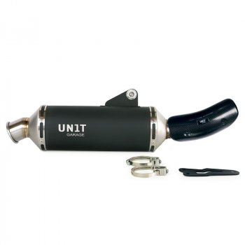 Royal Enfield Himalayan 450 黑色不锈钢排气管（2024 年起）