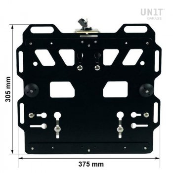 铝板+不锈钢快速接头和锁