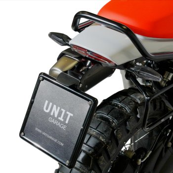 BMW R12 G/S 拉力赛车牌照架