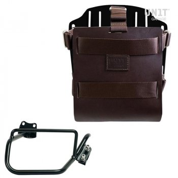 铝制袋架，带可调节皮革前部和快速接头 + 框架R850R  -  R1100R  -  R1150R