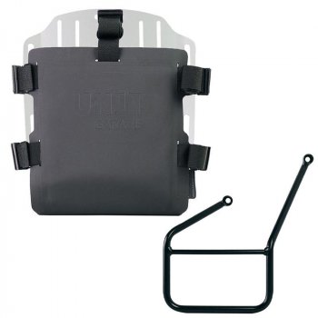 带有可调节Hypalon前部和快速接头+框架的铝制袋架