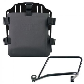 带有可调节Hypalon前部和快速接头+框架的铝制袋架