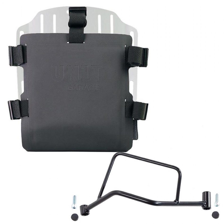 带有可调节Hypalon前部和快速接头+框架的铝制袋架