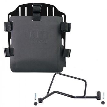 带有可调节Hypalon前部和快速接头+框架的铝制袋架