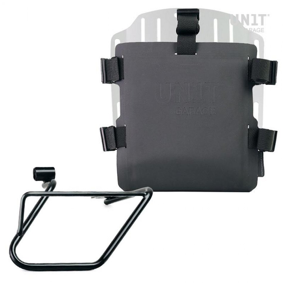 带有可调节Hypalon前部和快速接头+框架的铝制袋架