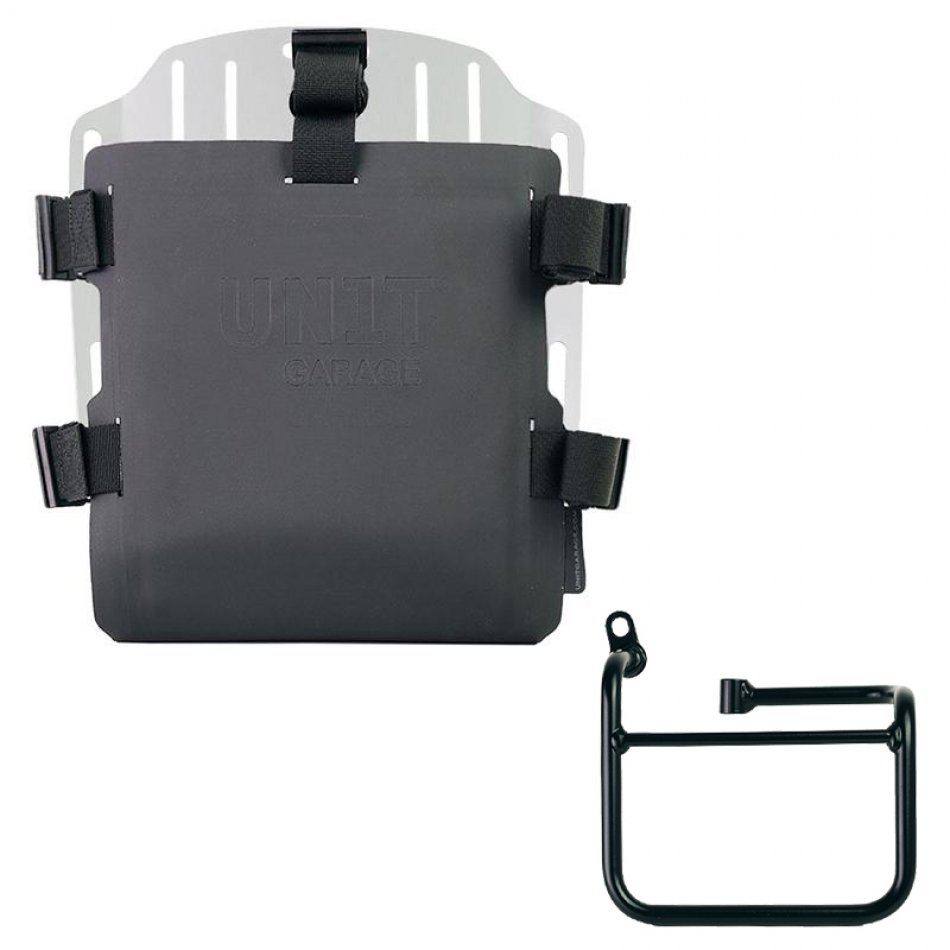 铝袋固定器，带有可调节的Hypalon前面板和快速接头 + BMW CE 02 左底盘