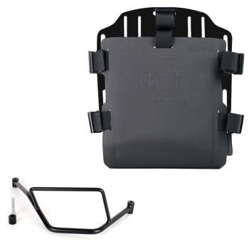 铝袋固定器，带有可调节的Hypalon前面板和快速接头 + BMW F450GS 车架右