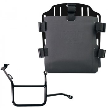 铝袋固定器，带有可调节的Hypalon前面板和快速接头 + BMW F900GS 车架右