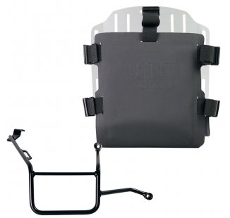 铝袋固定器，带有可调节的Hypalon前面板和快速接头 + BMW F900GS 车架右