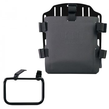 铝袋固定器，带有可调节的Hypalon前面板和快速接头 + BMW R12 G/S 车架右