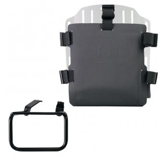 铝袋固定器，带有可调节的Hypalon前面板和快速接头 + BMW R12 G/S 车架右