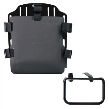 铝袋固定器，带有可调节的Hypalon前面板和快速接头 + BMW R12 G/S 车架左