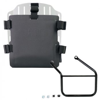 铝袋固定器，带有可调节的Hypalon前面板和快速接头 + 本田 CL500 车架左