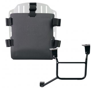 铝袋固定器，带有可调节的Hypalon前面板和快速接头 + 本田 CRF1100L Africa Twin 和 Adventure Sports 车架（2024 年起）左