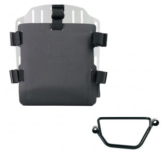 铝袋固定器，带有可调节的Hypalon前面板和快速接头 + 本田 GB350S 车架 左