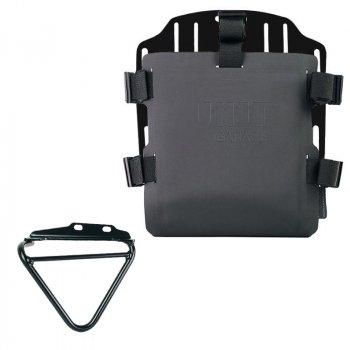 铝袋固定器，带有可调节的Hypalon前面板和快速接头 + Husqvarna 125-250-401 车架（2024 年起）右