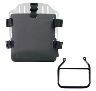 铝袋固定器，带有可调节的Hypalon前面板和快速接头 + Triumph Speed 400 & Scrambler 400 X 车架左