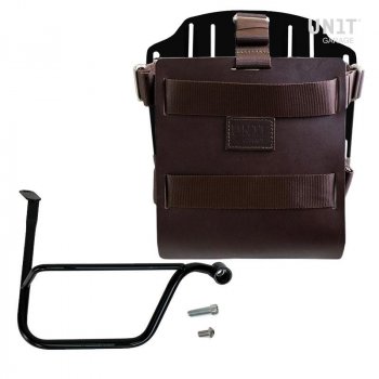 带可调节皮革正面、快速接头和框架的铝制包袋（2019 年起）