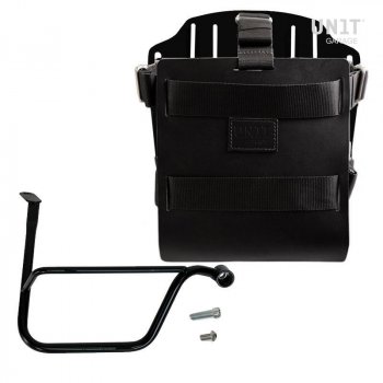 带可调节皮革正面、快速接头和框架的铝制包袋（2019 年起）