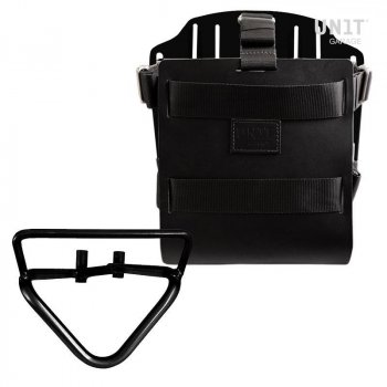 带可调节皮革正面、快速接头和框架的铝制包袋（2020 年起）