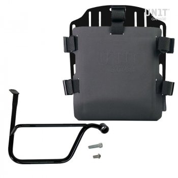 带有可调节Hypalon前部和快速接头+框架的铝制袋架