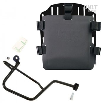 带有可调节Hypalon前部和快速接头+框架的铝制袋架