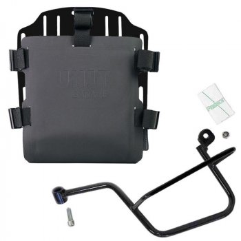 带有可调节Hypalon前部和快速接头+框架的铝制袋架