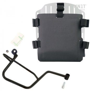 带有可调节Hypalon前部和快速接头+框架的铝制袋架