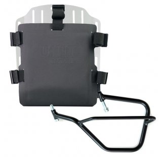 带有可调节Hypalon前部和快速接头+框架的铝制袋架