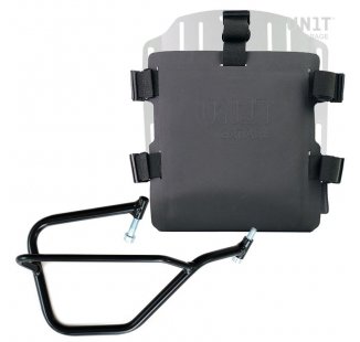 带有可调节Hypalon前部和快速接头+框架的铝制袋架