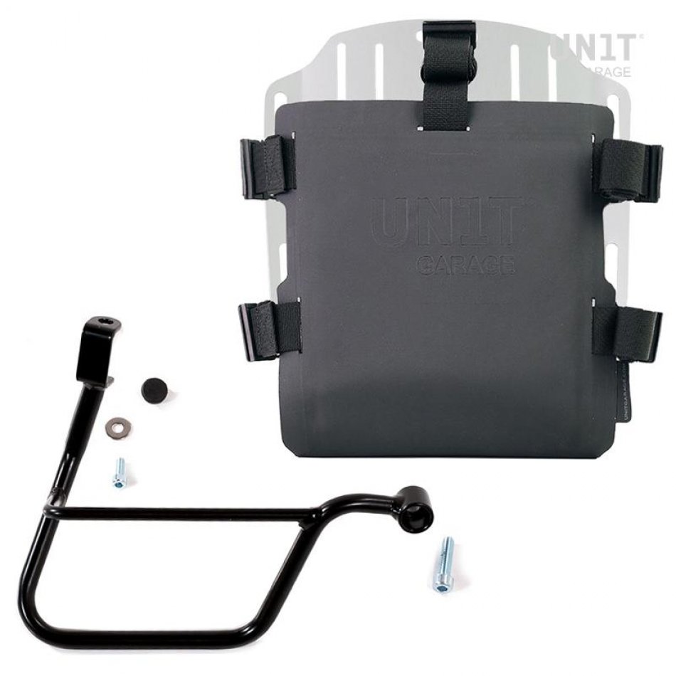 带有可调节Hypalon前部和快速接头+框架的铝制袋架