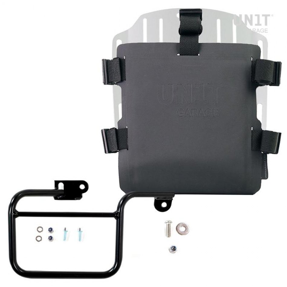 带有可调节Hypalon前部和快速接头+框架的铝制袋架