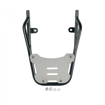 带乘客把手的 BMW CE 02 行李架