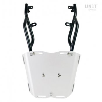 带乘客把手的 Ducati Scrambler 后行李架