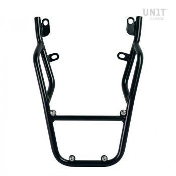 带乘客把手的 Ducati Scrambler 后行李架